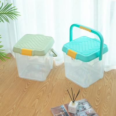 China Sustainable K.F.R Fishing Accessories Plastic Wash Bucket With Handle Lid 20L for sale