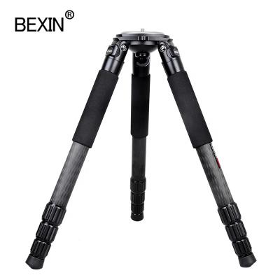 China BEXIN PORTABLE Most Popular Custom Adjustable Video Camera Tripod Photography Tripod Carbon Fiber Professional Tripod For Bird Watching for sale