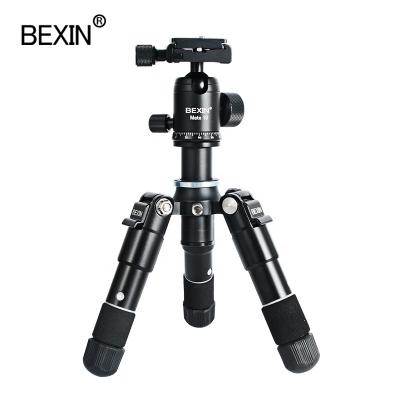 China Flexible Camera Mini Tripod Stand Supports Digital Macro Camera BEXIN Pocket Light Portable Compact Desktop Table Mobile Cell Phone for sale