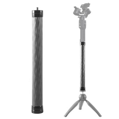 China Portable BEXIN OEM/ODM Carbon Fiber Lightweight Rod Extension Carbon Fiber Tripod Monopod Selfie Stick For Smartphone Camera Stabilizer for sale