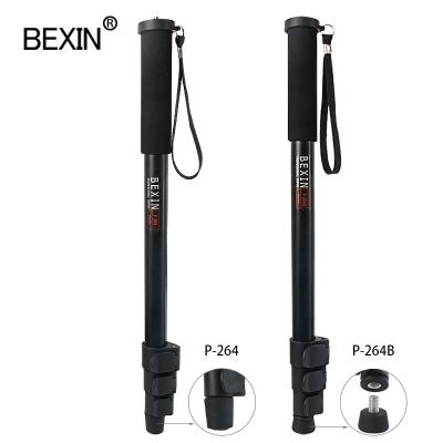 China BEXIN Digital Camera Factory Monopod Camera Tripod Telescopic Adjustable Lightweight Portable Monopod Stand for Mini Ball Head Phone for sale