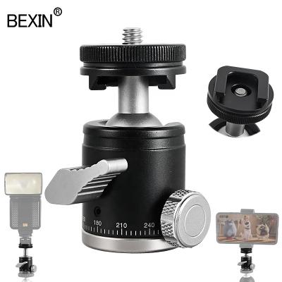 China BEXIN Aluminum Alloy Camera Ball Head Accessories Multifunctional Professional Mini Adapter Monopod Stick Selfie Stick For Camera Tripod for sale