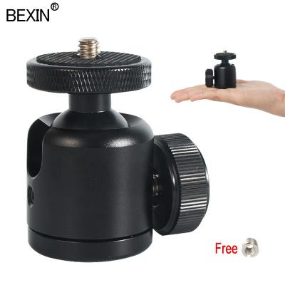 China High Quality Camera Accessories Portable Mini Tripod Ball Tripod BEXIN Aluminum Alloy Camera Ball Main Head For Dslr Camera Tripod for sale