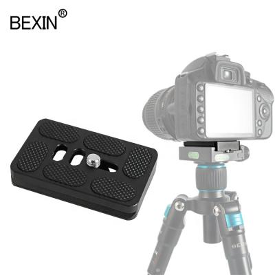 China Aluminum Alloy Wholesale CNC Swiss Arca Mini Ball Head Camera Hold Down Mount Dish Tripod Quick Release Adapter Plate For DSLR Digital Camera for sale