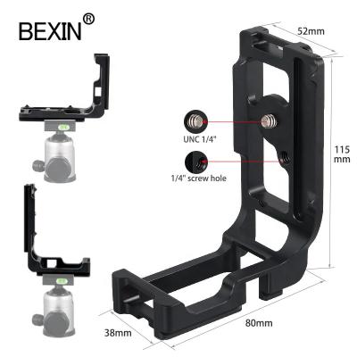 China Professional Special Dish L Bracket Tripod Camera Dish Plate Quick Release Vertical L-Shape Support Camera Bracket for Nikon and Canon 5D3 III 5D4 for sale