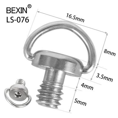 China Factory Hex Socket Flat Tripod Ball Head Iron Screws 1/4