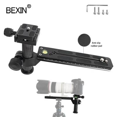 China BEXIN Camera Support Carbon Fiber Column Quick Release Dish Tripod Camera Telephoto Knot Slide Main Panel for sale