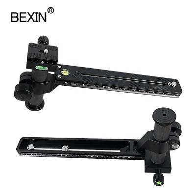 China Long Support Camera BEXIN Carbon Fiber Column Mount Camera Telephoto Quick Release Plate Bracket DSLR Camera Lens Plate For Arca Swiss for sale