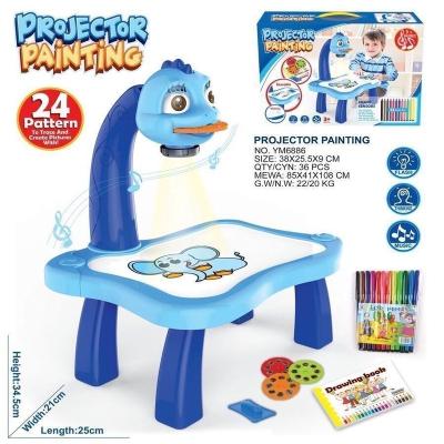 China DIY Painting Study Learning Projection Drawing Board Table Child Trace and Draw Projector Toys Set for Children for sale