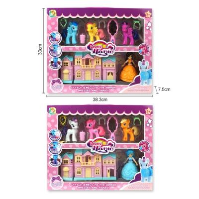 China Little Pony Toys For Kids Little Pony Toys Sets Educational Construction Toys For Children Total 24 Different Types for sale