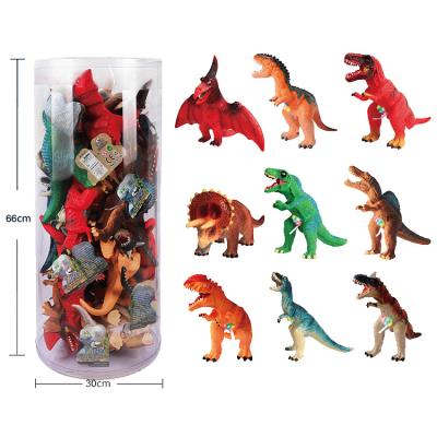 China Multi Style Safe Materials Soft Plastic Dinosaur with Colorful Lights and Healthy New Dinosaur Hot Toy Big Sale Family Dinosaur for sale