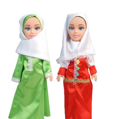 China Toy Wholesale Kids Birthday Gift Battery Operated Arabic Mini Muslim Music Fairy Doll Toys for sale