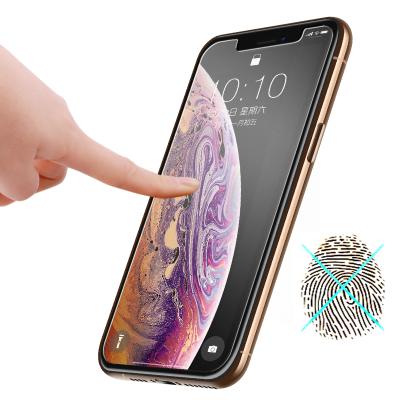 China 9H 2.5D Anti Anti Glare Fingerprint AG Matte Glass Screen Protector For iPhone12 13Pro Screen Film Guard for sale