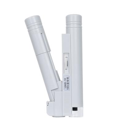 China Wholesale Textile Handheld Tube Double 150 Times LED Optical Microscope For Detection Of Printing Point for sale