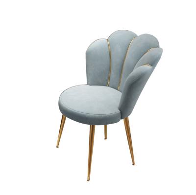 China Fashion Design (Height) Adjustable Velvet Lounge Chairs Round Decoration Living Room Chair Dressing Chair for sale