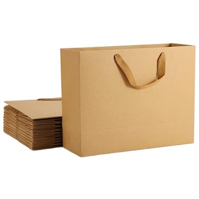 China Small Recyclable Paper Bags With Heavy Duty Handle Lunch Bags , Party Bags for sale