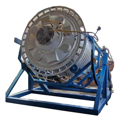 China Plastic Products Ruichen Plastic Manufacturer Rock and Roll Machine Rotomolding Machine for sale