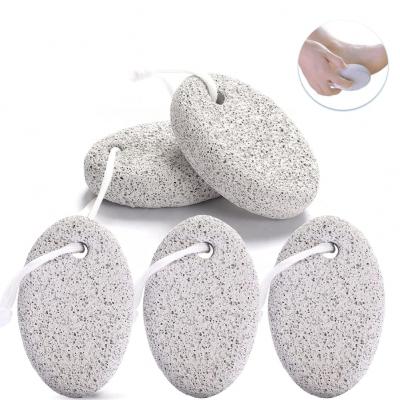 China Remove Dead Skin Household Grinding Ellipse Shower Foot Scrubber With Pumice Care Tool Exfoliate Scrub Foot Grinding Stone Rubbing for sale