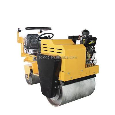 China Hotels Mini Tandem Asphalt Vibratory Road Rollers for Soil Compaction with CE Certificate for sale