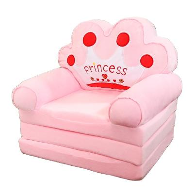 China Three Layer Kids Sofa Cute Plush Cotton Three Layer Kids Sofa Cum Beds Kids Toddler Sofa Chair For Babies for sale