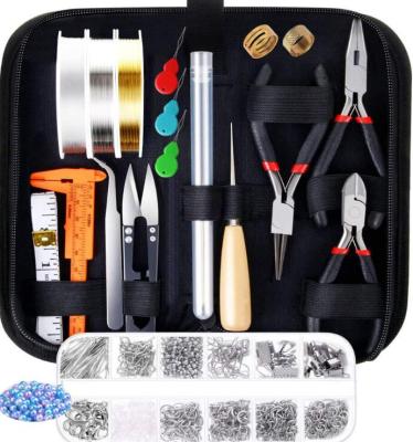 China DIY Jewelry Jewelry Making Consumables Bundle with Tools Wires and Findings for Jewelry Repair and Beading for sale