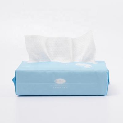 China Convenient Type Small Cotton Home Face Extraction Towel 50 Pieces Thickened Disposable Face Towel for sale