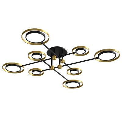 China Modern Ceiling Light Iron Modern Atmosphere Create Led Ceiling Light Bedroom Living Room Nordic Luxury Ceiling Light for sale