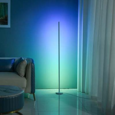 China Modern Nordic Led Floor Lamp Remote Control Modern Sensor Floor Lamp Art Photography Studio Light Modern Floor Lamp for sale