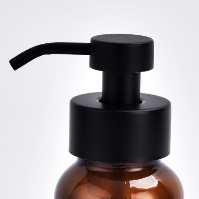 China Spill No 44 / 45 400 Matte Black 304 Stainless Steel Foaming Lotion Pump for sale