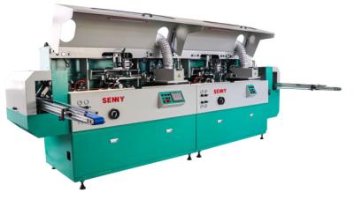 China 2 Colors Flat Or Oval Bottle Double Sided Printing Equipment for sale