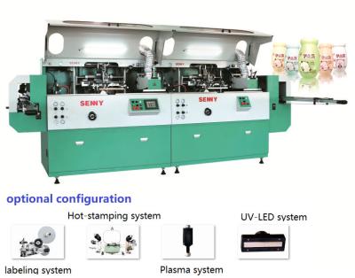 中国 5000pcs/Hr多色自動シリンダー スクリーンの印字機250x200mm 販売のため