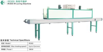 China 12M/Min máquina de curado ULTRAVIOLETA, maquinaria auxiliar 18kw para las botellas planas en venta