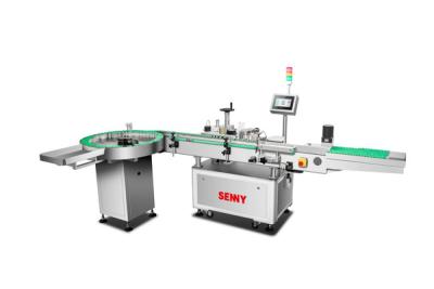 China SGS Daily Chemical Industry 300pcs/min Vertical Auto Labeler Machine for sale