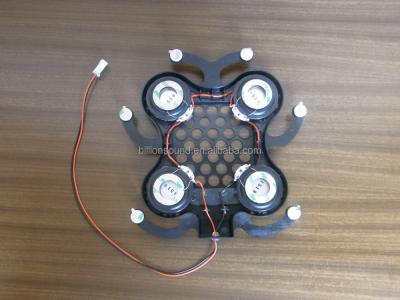 China Mini Multi-Assembly Butterfly Shape Transducer with four ecxiters for sale