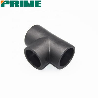 China Equal Water 32mm HDPE Pipe Fitting Fittings Equal Tee for sale