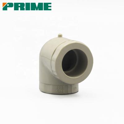 China S2.5 cold and hot water supply circuits easy for installation ppr pipe and fit 25mm ppr 90 degree equal elbow for sale