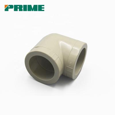 China White/Green/Gray Non-Toxic/Eco-friendly Colors Fititng Tube Factory Price Full S2.5 Pipe Customized 90 Degree Ppr Fitting Elbow for sale