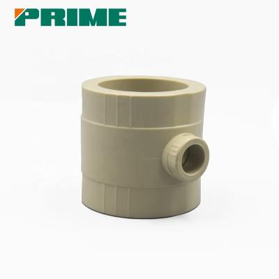 China Joining Pipe Lines Plastic Reducing Tee Wholesale Ppr Reducing Pipe Fitting Reducing Tee 63mm 20mm for sale