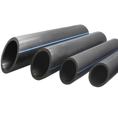 China HDPE Dn75 SDR11 High Density Durable Plastic Delivery Polyethylene Pipe High Density Round Pipe Free Durable PE Water Supply HDPE for sale