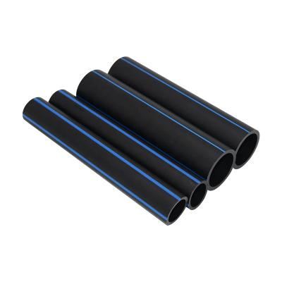 China HDPE Water Pipe Cast Iron Black Pipe Irrigation Drinking Water Corrosion Resistant High Density Reinforced Plastic Hot Pipe for sale