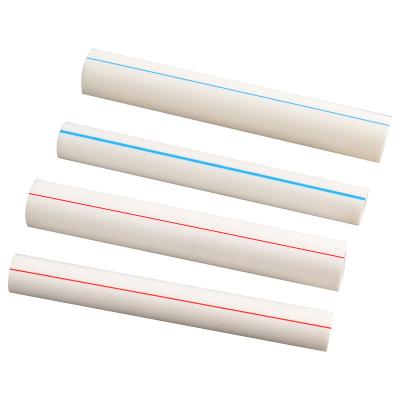 China High quality lightweight ppr pipe of white color hot and cold water supply ppr pipe plastic pipes from china manufacturers for sale