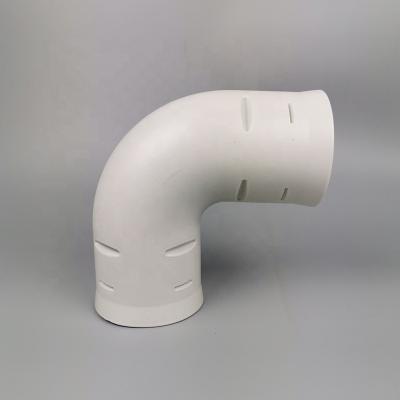 China Corrosion Resistant 75PE Pipe Ventilation System Center Vent Pipe 90 Degree Elbow Line Accessories Elbow for sale