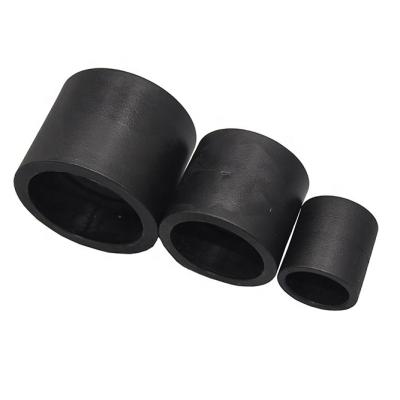 China Pipe Lines Plug In Socket Fittings PE Pipe Fittings HDPE Plastic Equal Mating Pipe Connector for sale