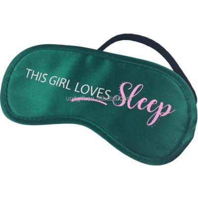 China Custom Wholesale Velvet Sleepmask Anti-wrinkle Travel Eyemask Silk Eye Mask For Sleeping for sale