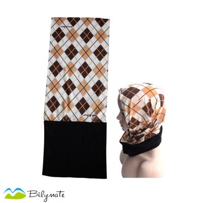 China Fashion Multifunctional Cheap Outdoor Custom Printed Warm Polyester Fleece Neck Cuff Sports Bandana for sale