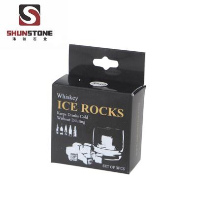 China Sustainable Whiskey Stones - Wine Cooling Cubes & Chillers - Set of 4 for sale