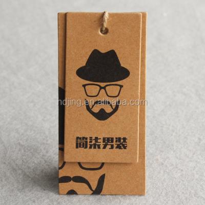 China New Viable China Hang Tag Designs Recycled Paper Clothing Tag (A-004) for sale