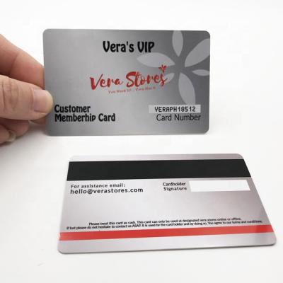 China Advertising Cards High Quality Customized Plastic PVC Card Membership Cards For VIP (MPC-006) for sale