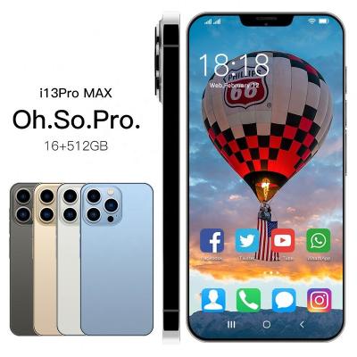 China Dual SIM Card USA UK Unlock Wite Pro 16GB 512GB Max Blue Black Gold i13 Cell Phones Smartphone for sale