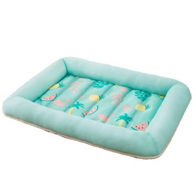 China Hot Selling Cooling Waterproof Pet Mat Dog Cooling Bed Summer for sale